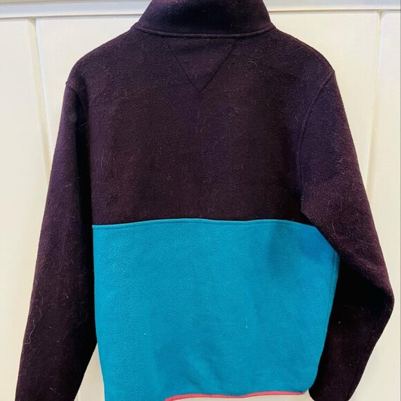 Patagonia Synchilla Anorak in Blue Fleece Zip-Up - Size Medium - Picture 2 of 2